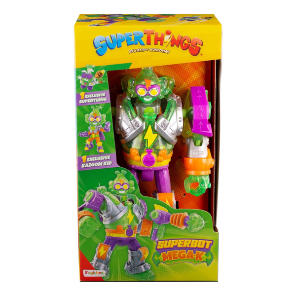 Ігровий набір Супербот Мега-К Superthings PSTSP116IN20 робот, казум-кид, фігурка (PSTSP116IN20)