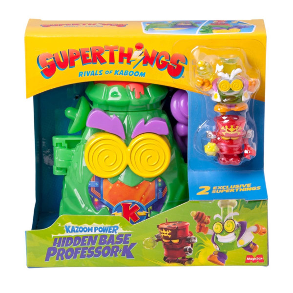 Дитячий ігровий набір "Прихована база професора К" SuperThings PSTSP112IN250 серії "Kazoom Power" (PSTSP112IN250)