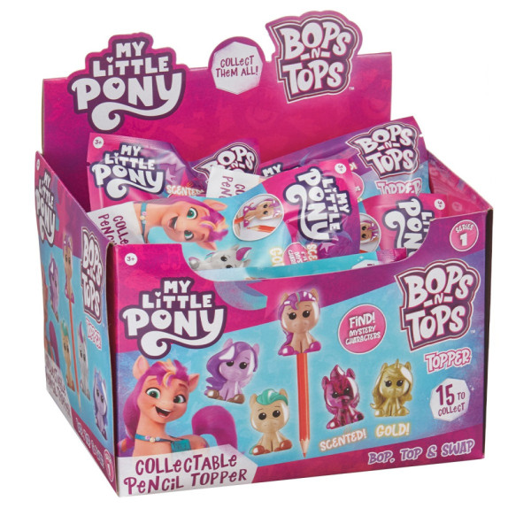 Колекційна фігурка-топпер "Мій маленький поні" HTI 1828023 серії "Bops & Tops" (1828023)