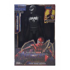 Фігурка Марвел Людина Павук (Spider-Man, black) LK4001-SMB з озвученням