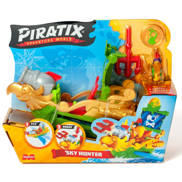 Дитячий іграшковий набір з фігурками "Піратський корабель Небесний мисливець" PIRATIX PPXSP114IN10 (PPXSP114IN10)
