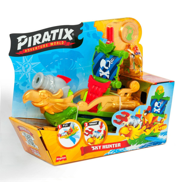 Дитячий іграшковий набір з фігурками "Піратський корабель Небесний мисливець" PIRATIX PPXSP114IN10 (PPXSP114IN10)