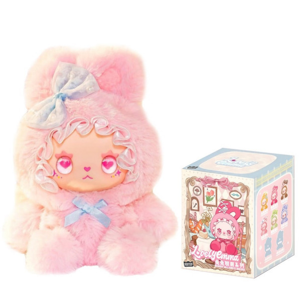 Колекційна м'яка іграшка з кільцем "Зайчики" POP TOP Lucky Emma MJ-000090 серії "Lovely Emma" (MJ-000090)