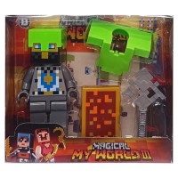 Детский игровой конструктор-фигурка "Майнкрафт" 20-22-6