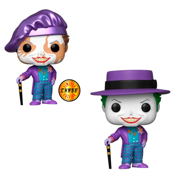 Ігрова фігурка Funko POP! серії Batman 1989" - JOKER WITH HAT WITH CHASE" 47709 (47709)