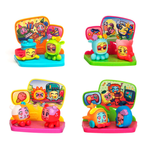 Набір фігурок Коробочка пригод Moji Pops S1 PMP1D612IN00, 2 фігурки, сцена (PMP1D612IN00)
