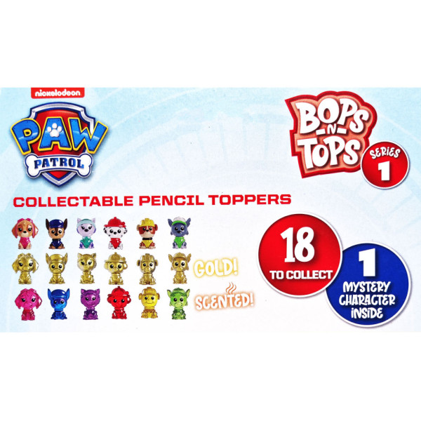 Набір колекційних фігурок-топерів Щенячий патруль Sambro PWP20-3980-KV-FO-2 серії "Bop n Tops" (PWP20-3980-KV-FO-2)