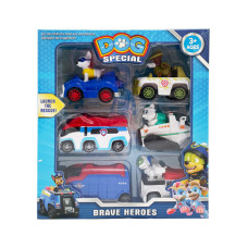 Ігровий набір героїв "Щенячий патруль" DT956 (HS-5875)-1, 6 героїв в коробці (DT956 (HS-5875)-1)