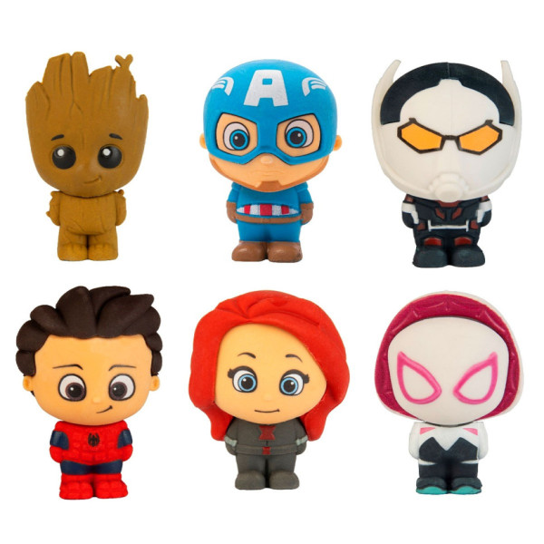 Колекційний ластик-пазл "Марвел" HTI 1816012 серії "Puzzle Palz" (1816012)