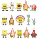 Колекційна фігурка-сюрприз "Губка Боб" Sponge Bob SB3D-2025 (SB3D-2025)