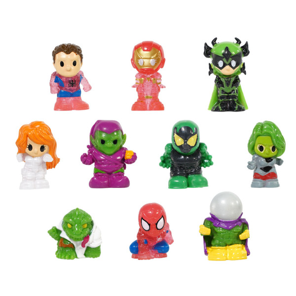 Фігурка-сюрприз у капсулі, що змінює колір Марвел Ooshies 20997, 10 видів в асортименті (20997)