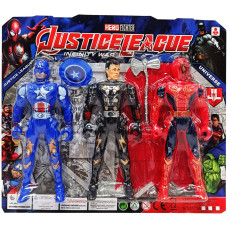 Фігурки героїв "Марвел" 1173 A у наборі 3 шт, світло (1173 A)