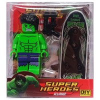 Дитячий ігровий конструктор-фігурка "Халк" 2017-2(Hulk)