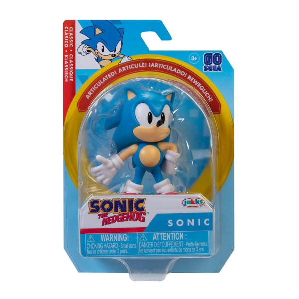 Ігрова фігурка з артикуляцією Класичний Соник SONIC THE HEDGEHOG 40687i-RF1, 6 см (40687i-RF1)