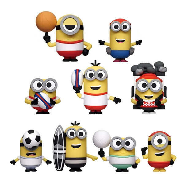 Ігрова фігурка-сюрприз на кліпсі 76205 серія "Спортивні міньйони" (76205)