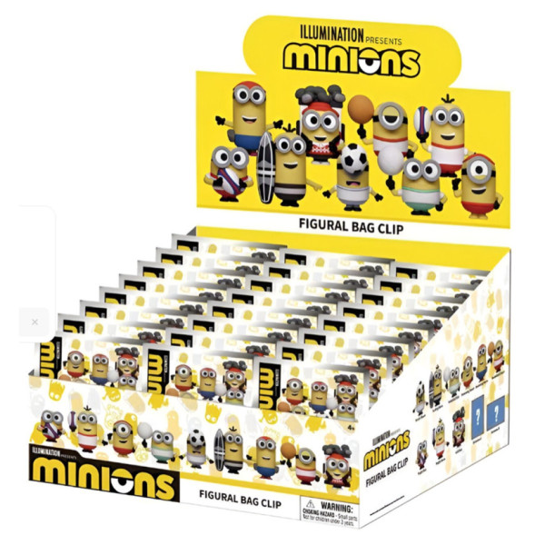 Ігрова фігурка-сюрприз на кліпсі 76205 серія "Спортивні міньйони" (76205)