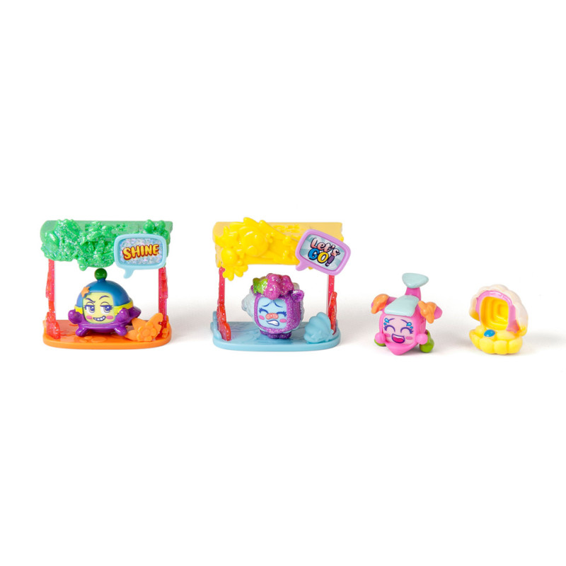 Ігровий набір Командні кімнати Moji Pops PMPAB416IN00, 4 фігурки, аксесуари
