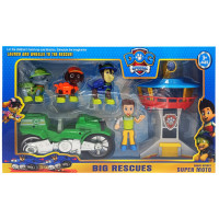 Набір героїв «Щенячий патруль» PB9905(Green) фігурки з аксесуарами (PB9905(Green))