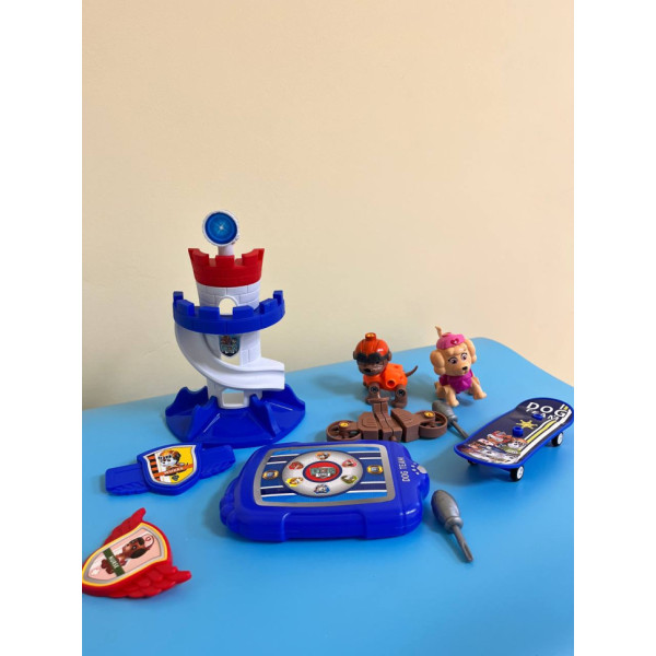 Ігровий набір "Щенячий патруль" База Bambi 627-19-3 фігурки з аксесуарами (627-19-3)