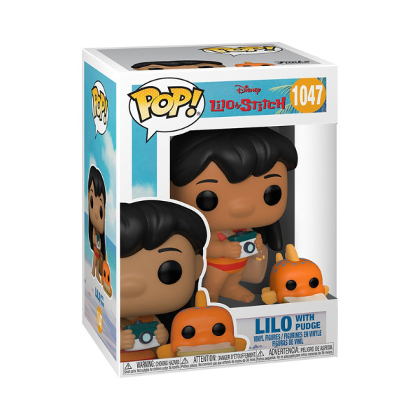 Ігрова фігурка "Ліло і Стіч Ліло з рибкою" Funko POP! 55621 (55621)