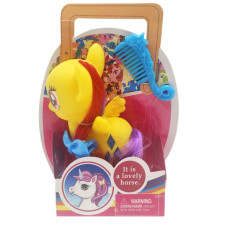 Фігурка "Поні" HR184 з аксесуарами  Жовтий (HR184(Yellow))