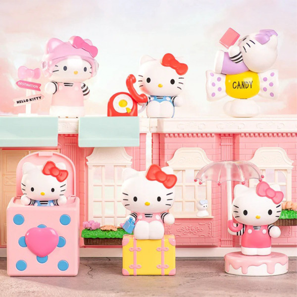 Механічна іграшка-сюрприз "Милий сигнал" Pop Top Hello Kitty 24MDL-002 в асортименті (24MDL-002)