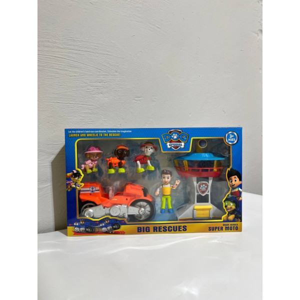 Набір героїв «Щенячий патруль» PB9905(Orange) фігурки з аксесуарами (PB9905(Orange))