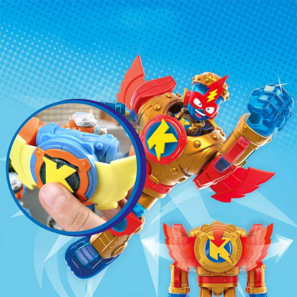 Ігровий набір Супербот Голден Армор SuperThings S PSTSP116IN90 робот, казум-кид, фігурка (PSTSP116IN90)