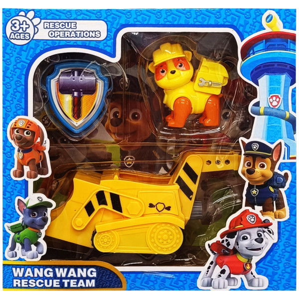 Набір героїв "Щенячий патруль" Раббл 4085-01 фігурки з аксесуарами (4085-01)