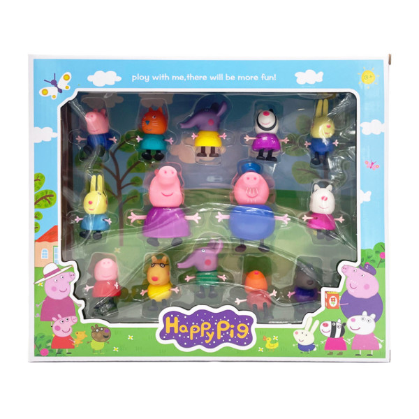 Ігровий набір фігурок "Свинка Пеппа" 6340PP 14 фігурок  (6340PP)