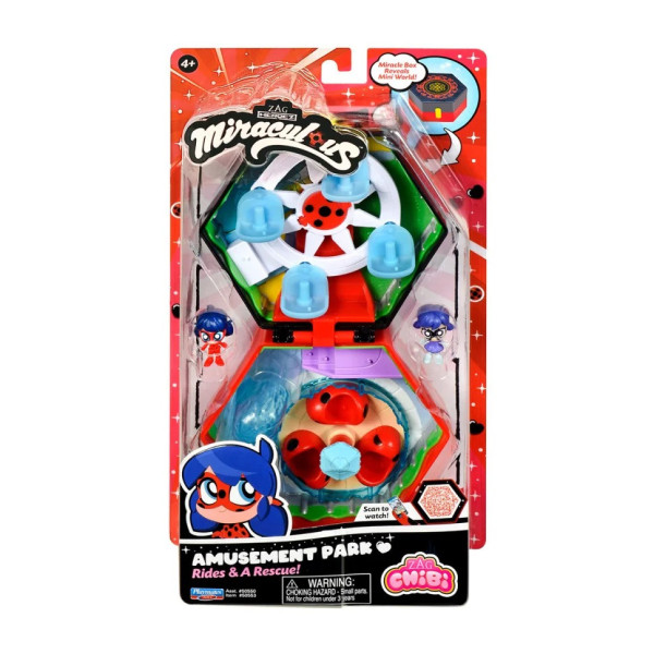 Ігровий набір «Леді Баг і Супер-Кіт» серії «Chibi» Парк розваг» Miraculous 50553 (50553)