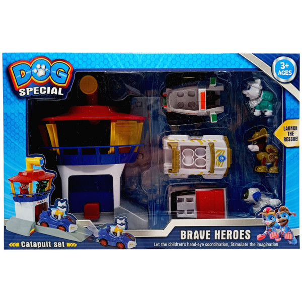 База паркінг-катапульта "Щенячий Патруль" DT953 з фігурками