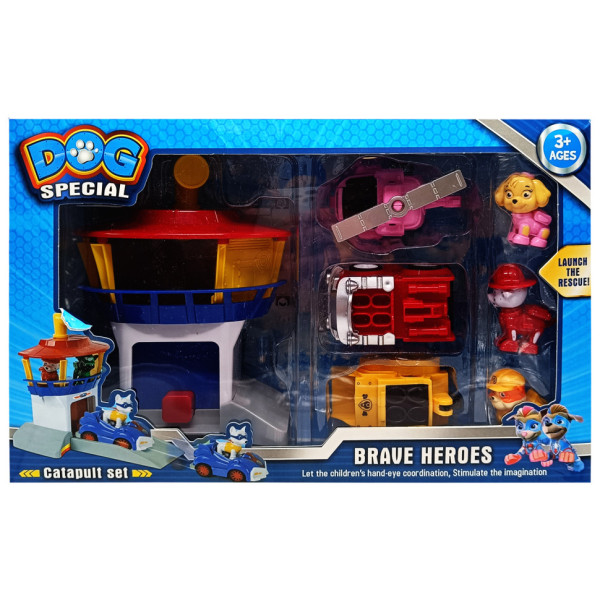 База паркінг-катапульта "Щенячий Патруль" DT953 з фігурками