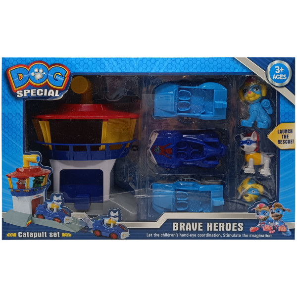 База паркінг-катапульта "Щенячий Патруль" DT953 з фігурками