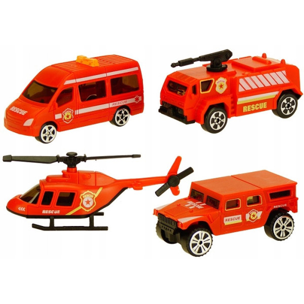 Іграшковий паркінг Пожежна станція P825-A з машинками