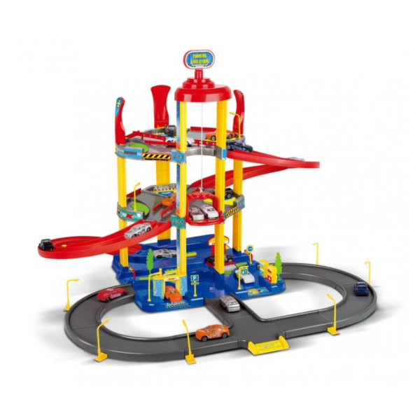 Іграшковий паркінг з ліфтом P7888A-2 машинки в наборі