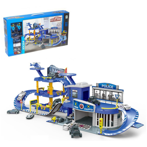 Іграшковий паркінг Cai 660-A204 Поліція