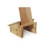 Дитячий дерев'яний конструктор "Гараж" Igroteco 900187 36 деталей