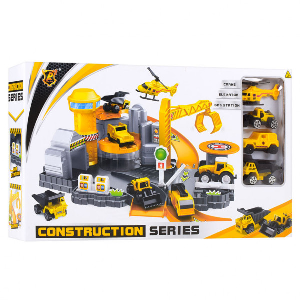 Ігровий набір гараж з транспортом P871-A, 24 деталі