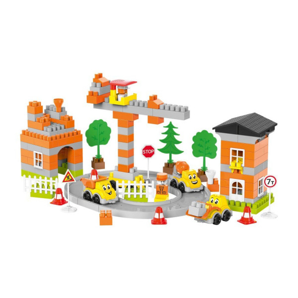 Ігровий набір конструктор 9994TXK 170 деталей та 3 машинки  (9994TXK)