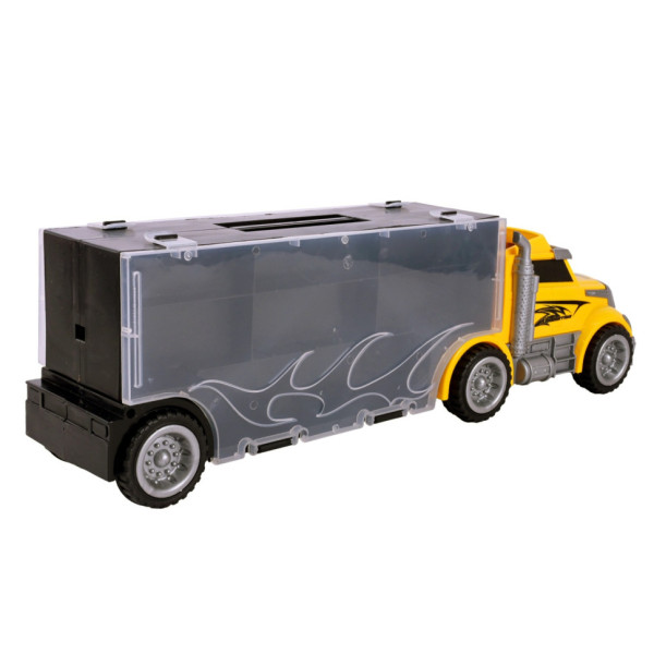 Дитячий трейлер з машинками LH638, 6 машинок (LH638)