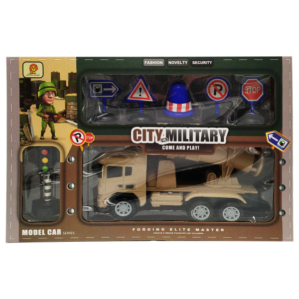 Набор транспорта "Военная техника" ZH999-3