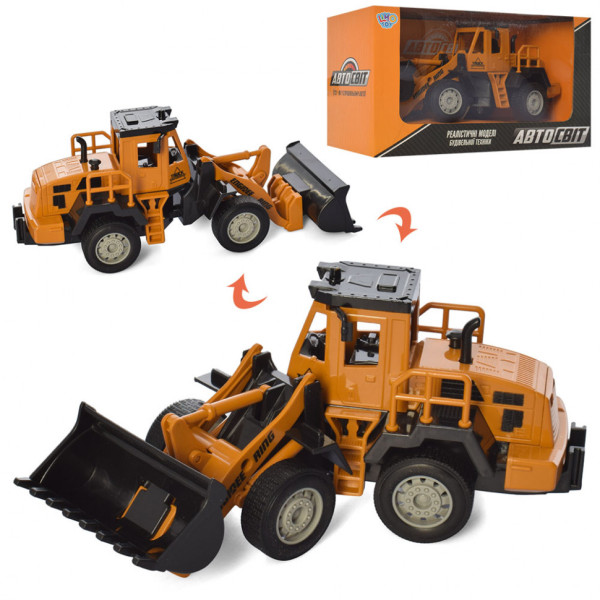 Игрушечный бульдозер AS-2783 инерционный