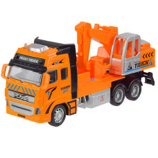 Дитяча машинка "Ескаватор" AP7512C, зі світлом та звуком (AP7512C)