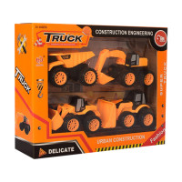 Дитячий набір будівельної техніки "Truck" 2022-79 в наборі 4 штуки (2022-79)