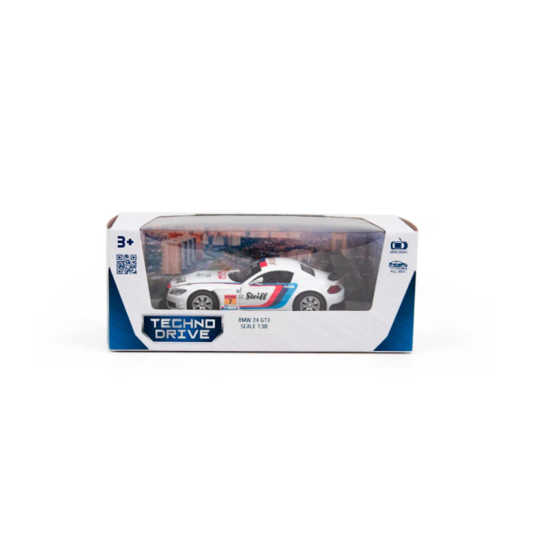 Дитяча автомодель BMW Z4 GT3 TechnoDrive 250255 білий (250255)