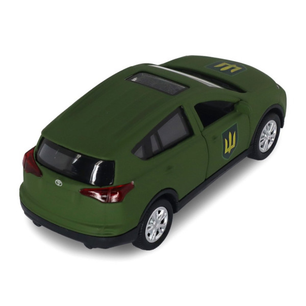 Автомодель серії "Шеврони Героїв" Toyota RAV4 "Сухопутні війська ЗСУ" TechnoDrive KM6198M2 (KM6198M2)