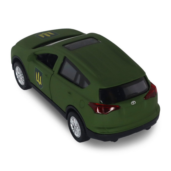 Автомодель серії "Шеврони Героїв" Toyota RAV4 "Сухопутні війська ЗСУ" TechnoDrive KM6198M2 (KM6198M2)