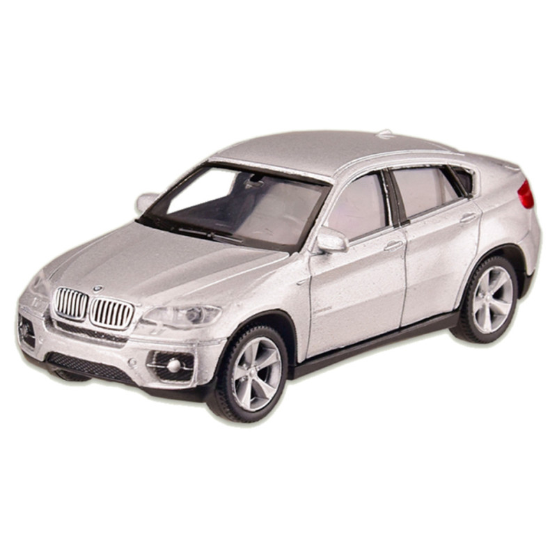 Машина металлическая BMW X6 "WELLY" 44016CW масштаб 1:43