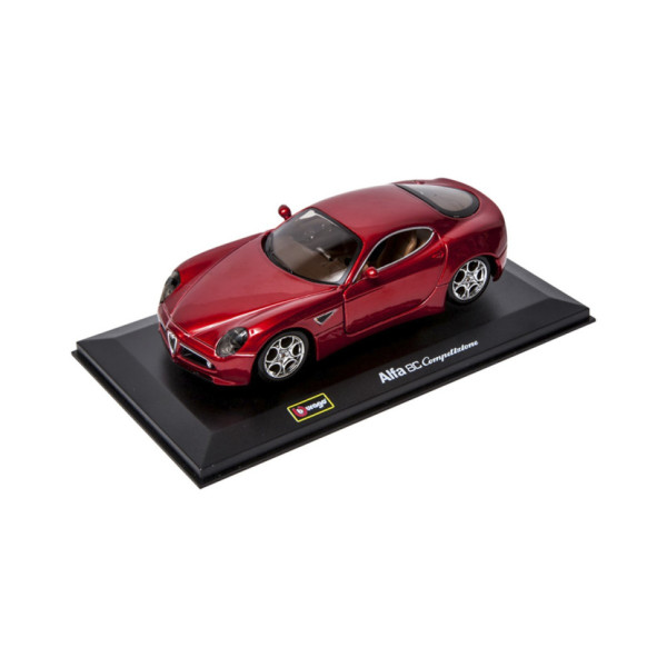 Дитяча автомодель ALFA 8C COMPETIZIONE Bburago 18-43004 червоний металік, 1:32 (18-43004)